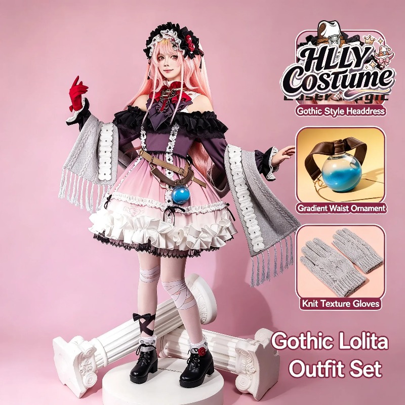 Party Games For Christmas - Game VTuber Ace Taffy Cosplay Costume