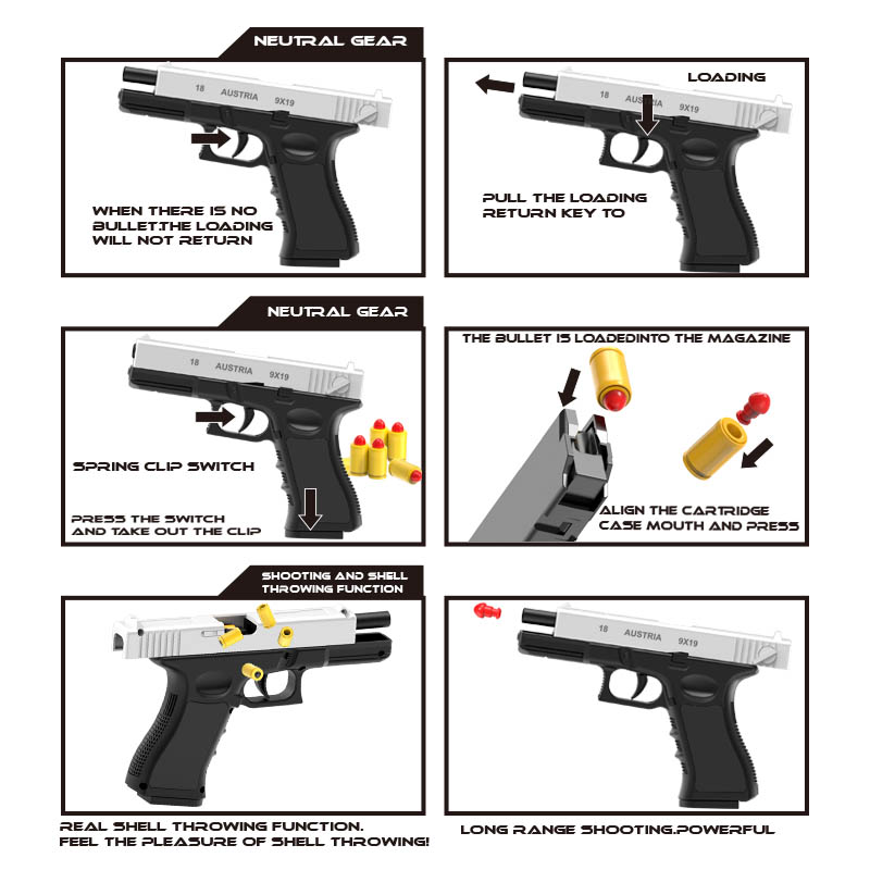 G18Automatic  Shell Ejection P - đánh giá và giá Party Games For Adults And Kids