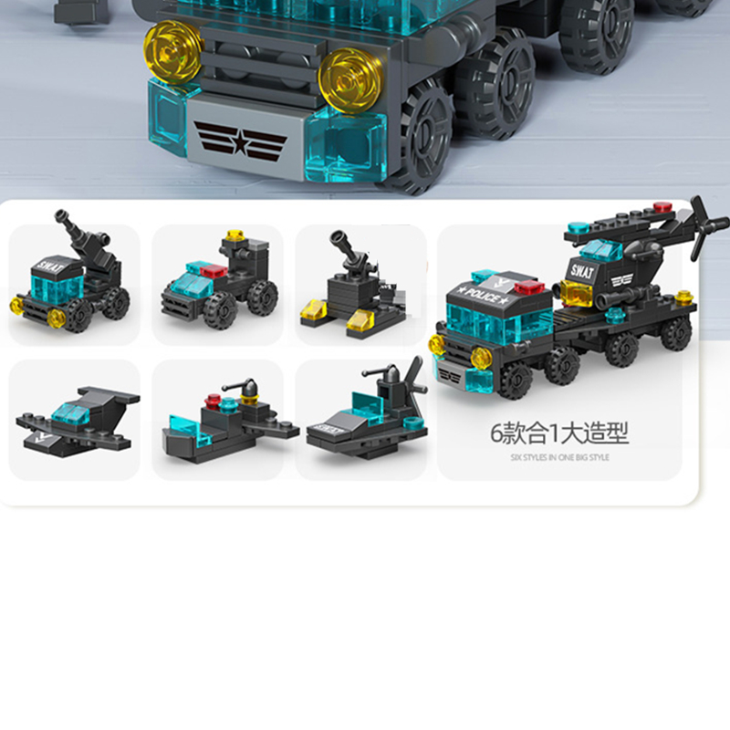 6in1 NEW Special Police Tow Tr - đánh giá và giá Lego Set Creator