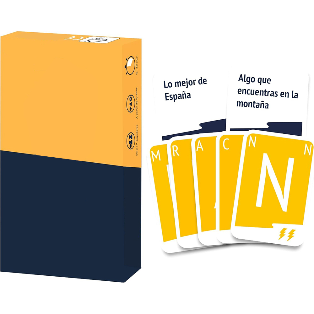 Fast Word Card Game Speed Thin - đánh giá và giá Party Games Night